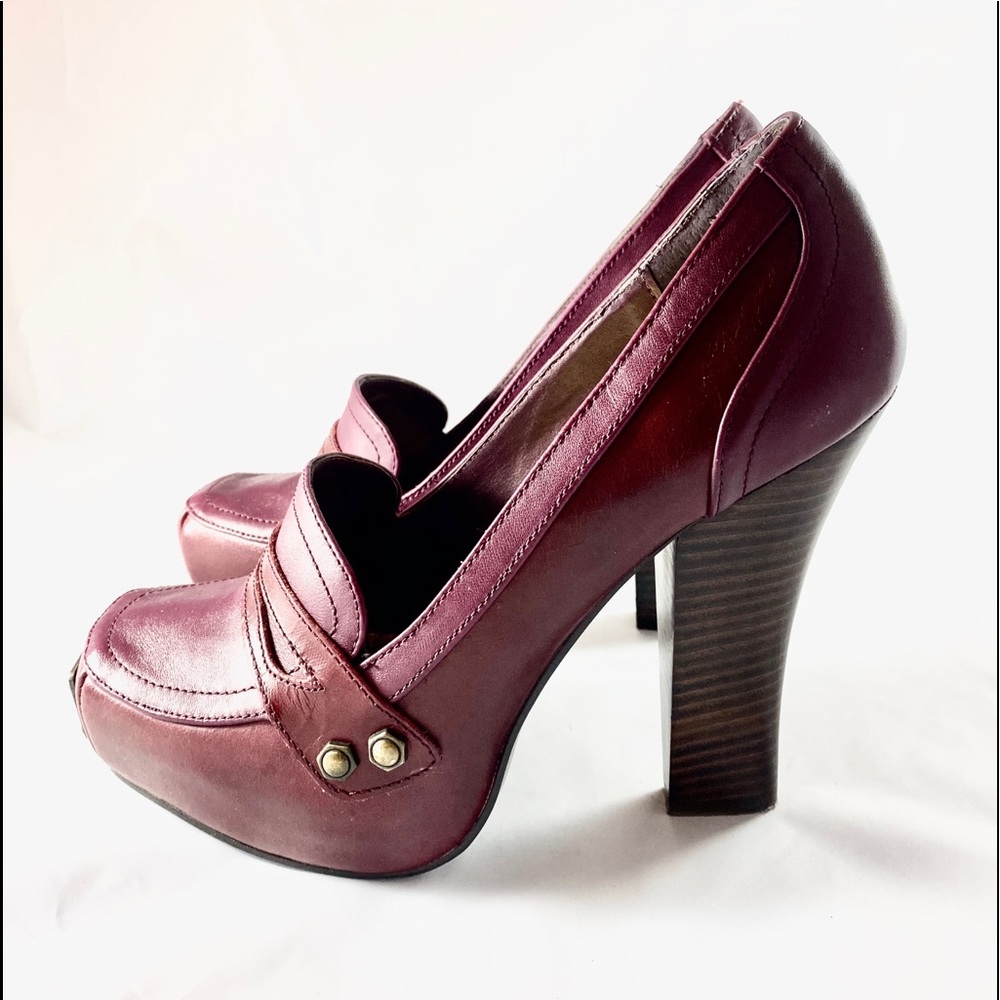 Naughty Monkey - Retro Glam/ Wine/ Sz 9